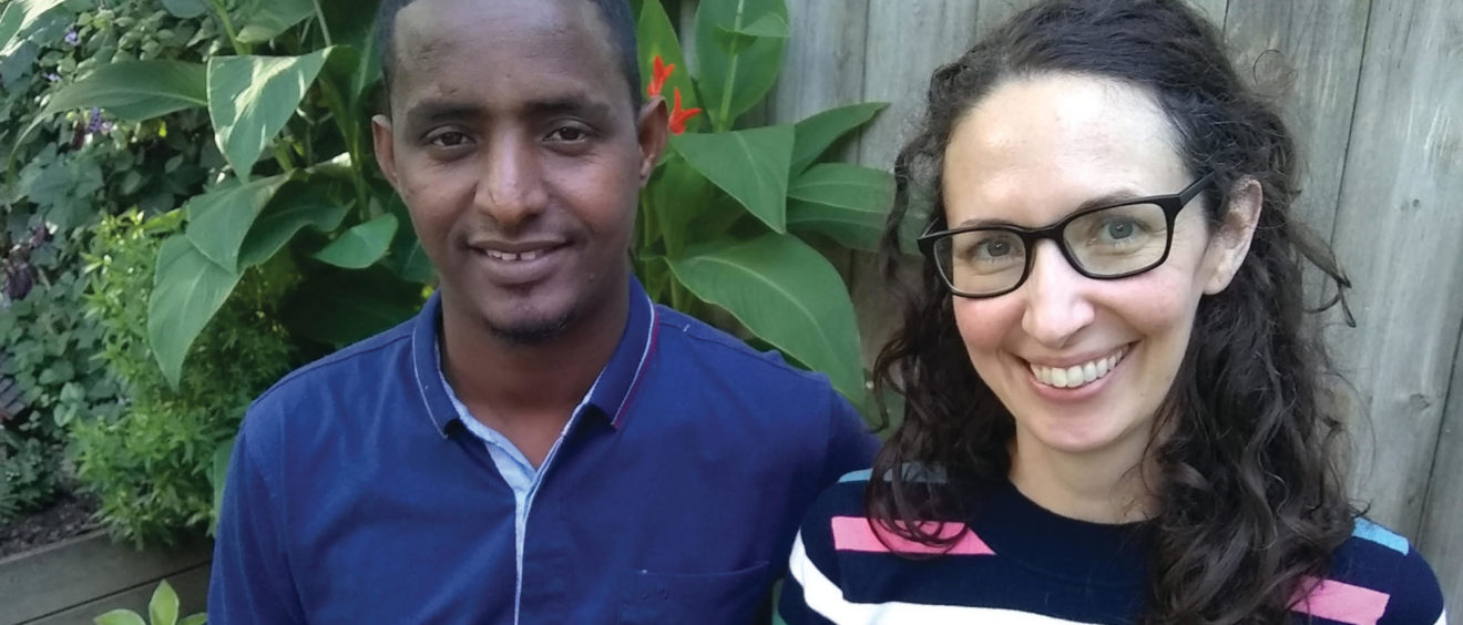 Victoria Jamieson and Omar Muhamed